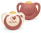 NUK for Nature Babyschnuller | Nachhaltige Gummischnuller | Über 98 % natürliche Rohstoffe | 18-36 Monate | Terrakottarot | 2 Stück