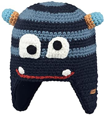 Barts Gopi Beanie Mütze, 0003-NAVY, 47 Unisex-Kinder