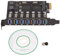 Gokelomg Adaptador de Tarjeta de Expansión USB 3.0 PCI-E Con 7 Puertos - Controlador Externo Extensor Para Escritorio