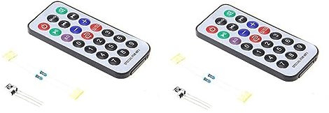 jojofuny 2st Ir-Fernbedienung Wireless-Kits Modul Kabellose Fernbedienung Kit-Fernbedienung Für Fernbedienung Fernbedienung Blinddarm Infrarot