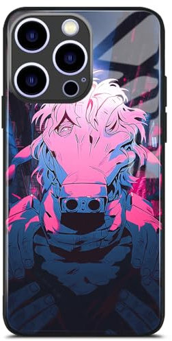 HWLHJJ Tomura Shigaraki Manga Character Black Phone Case - Premium Silicone TPU Anime Shell for iPhone 12 Mini