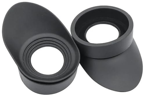 Mikroskop-Zubehör-Kit 1 Paar Gummi-Augenmuscheln for Ferngläser, Augenschutzkappen, Innendurchmesser 40 mm, for Mikroskop-Okulare, Teleskope, Augenmuscheln Mikroskopische Objektträger