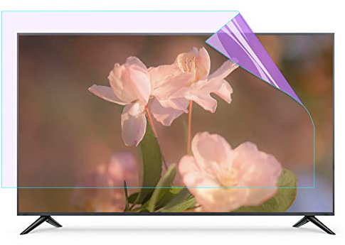 CEHJZQRPL Anti-Blaulicht-Displayschutzfolie für TV, TV, matt, blendfrei, Anti-Blaulicht, Anti-Kratz-LCD-Displayschutzfolie, für LED OLED & QLED 4K HDTV (60 Zoll, 1338 x 756 mm)