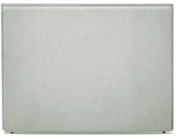 WIN REST Kopfteil für Bett Duna mit Stoffbezug, schmutzabweisender Stoff, Naturfasern, frisches Gefühl, modern und elegant, natürliches Leinen, Kopfteil 90 x 120 cm (Bett 80)