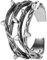 Belachick Klassisch Ring Ringe Damen Bijouterie Herren Verstellbare Vintage Retro Dornenkrone Charms Dornenring Zweig Ring Anhänger Offene Ringe Für Frauen Antiquesilver