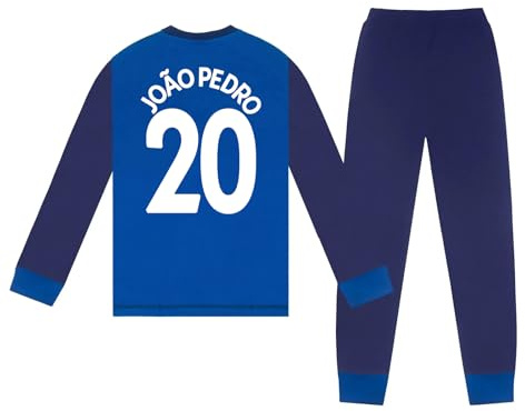 Chelsea Boys Joao Pedro 20 Long Pyjamas Royal 9-10 Years