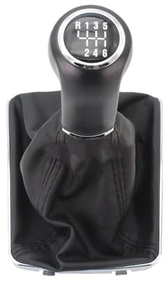 Schaltknauf Kompatibel Mit Vauxhall Für Opel Für Astra H 2004 2005 2006 2007 2008 2009 2010 Auto-Styling 6 Für Gang Automatik Auto Schaltknauf B Adapter