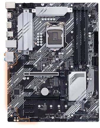 for Z490-P Motherboard Unterstützung I9-10900F I7-10700K I5-10400F 10600K I3-10100F CPU 4xDDR4 3200Mhz M.2 ATX for ASUS, Replacement Part