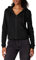 Amazon Essentials Felpa con Cappuccio e Cerniera in Pile Donna, Nero, XS