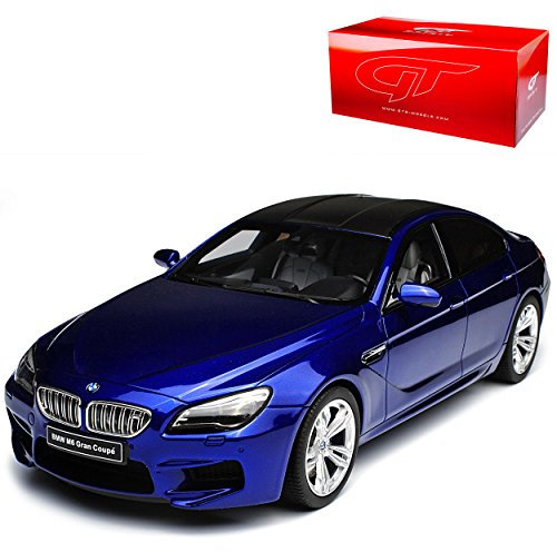 B*M*W 6er M6 F06 Gran Coupe Limousine Blau Ab 2011 Nr 184 1/18 GT Spirit Modell Auto