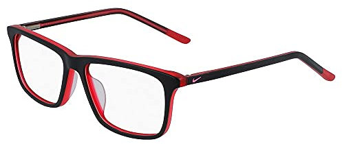 Nike Unisex 5541 Sunglasses, 015 Matte Black Gym red, 48