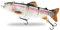 ods lure Robotic Schwimmköder USB wiederaufladbar Fischköder mit LED Licht Elektrischer Angelköder mit 4 Gelenke (734)