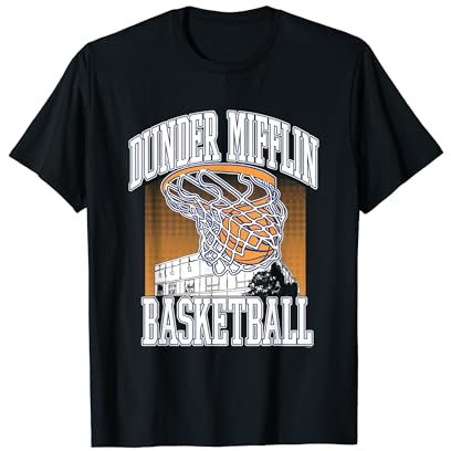 The Office Dunder Mifflin Basketball T-Shirt