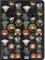 Tablet-Hülle für Apple iPad 12.9 2020 Offizielle Harry Potter Symbole Charaktere. [Tablet-Hülle] [Fallschutz] 360 Grad drehbar [Standfunktion].
