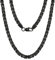 VEXXS Royal Byzantine Chain, 18K Real Gold Plated Gold Chain, Durable No Color Fading 4mm 6mm Men’s Necklace Chain Street Wear Hip Pop Necklace Chain Urban Fashion Jewelry (6mm-Black Gold, 20.00)