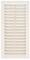 Amig - Rejilla Rectangular de Plástico con Mosquitera - Rejillas de ventilación para salida de aire - Ideal para techo de cocina y baño - Medidas: 250 X 120 MM - Color: Blanco