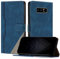 Netany Funda para Samsung Galaxy Note 8, Funda Libro de Cuero con Ranura Cierre Magnético Soporte Plegable Carcasa Protectora (Azul)