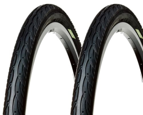 ECOVELO 2 Cubiertas 26 x 1,95, Adultos Unisex, Negro, 26 X 1.95 (50-559)