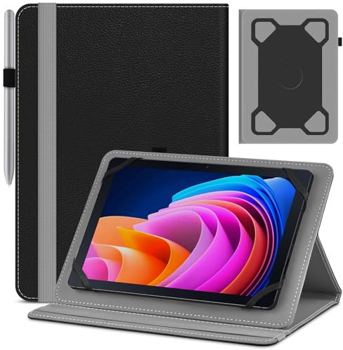 KATUMO Universal Hülle für 10-10,1 Zoll Tablet, Cover Case für Blackview/HotLight/TECLAST/SGIN/Yicty/OSCAL/Lville/Fullant/Freeski/TPZ/Oangcc/HiGrace/XGODY/COLORROOM/DOOGEE/JIKOCXN/JUSYEA/SEBBE Tablet