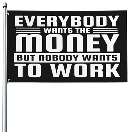 Ich liebe es, Wahnvorstellungen zu sein, Flagge 3x5 – Fun Yard Outdoor Banner