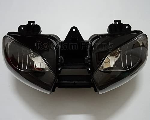 Motorrad-Frontscheinwerfer für Yamaha YZFR6 1999 2000 2001 2002 YZF-R6 YZF 600 R6 Scheinwerfer Lampe Montage Moto Teile
