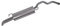 BESTPRICE 1x Endschalldämpfer Kompatibel mit SEAT TOLEDO II (1M2), SKODA OCTAVIA 1 (1U2) (1U5), OCTAVIA 1 Kasten/Kombi (1U5), VW BORA I (1J2) (1J6), GOLF 4 Variant (1J5), GOLF VAN IV Variant (1J5)