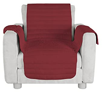 MB HOME Rutschfester Sofa Schonbezug Cozy, Bordeaux, Sitzfläche