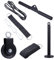 BESPORTBLE 9st Fitness-kit Bizepsstange Riemenscheibensystem Crossover-trizeps-pulldown-aufsatz Muskelkraft Fitness Flaschenzugsystem Trizepsstange Trainingsband Griffigkeit Metall Rolle