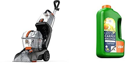 Vax CWGRV011 Rapid Power Revive Carpet Washer, Graphite & New Ultra Plus Carpet Cleaning Solution for Pets, 1.5 Litre