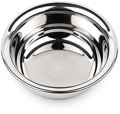 Störtebekker® Premium Rasierschale - Edelstahl Rasiertiegel - hochwertige Schale zum Schaum aufschlagen - für jede Rasierseife geeignet - Shaving Bowl - inkl. hochwertiger Verpackung