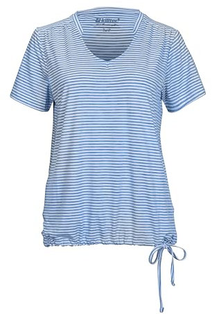 killtec Damen Funktions T-Shirt Lilleo WMN TSHRT F, hell Ocean, 34, 37010-000