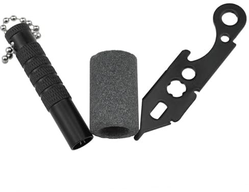 Xhziy 3 -Piece Set Dart Accessories Set Dart Tip Removal Tool 1 PCS Dart Plastic Rod Broken Rod Removal Tool 1 PCS Dart Wrench 1 PCS Dart Stone 1 Set