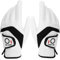 LOVMEAD Golfhandschuhe für Herren, Linke und rechte Hand, Cabretta-Leder, gutes Paar, Golfhandschuhe für Männer, Regengriff, verschleißfest, langlebig, flexibel, bequem (M)