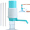 Bomba dispensadora de agua,Dispensador de bomba de botella de agua - Bomba de agua manual a prueba de fugas,de bomba dispensadora de agua para botellas, fuente para beber a presión manual, ajuste segu