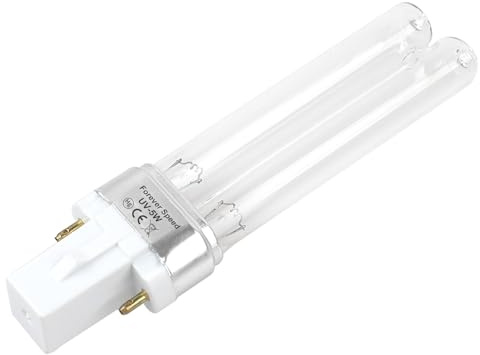 Forever Speed UVC Ersatzlampe, 5W G23 Ersatzröhre UV Leuchtmittel für UVC Desinfektionsgeräte sowie Abwasserfilter