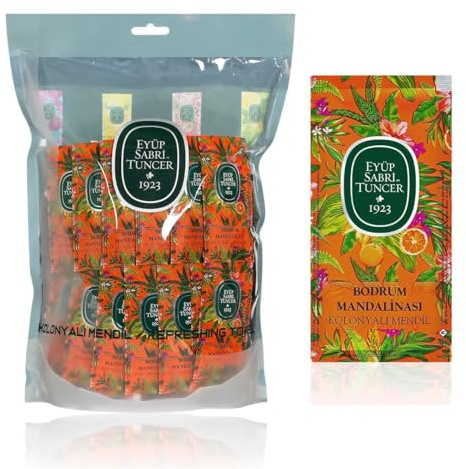 EYÜP SABRİ TUNCER Bodrum Mandarine 150 Tücher + OLIVOS Olivenseife gratis