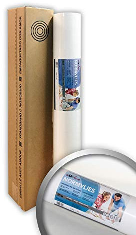Intissé de rénovation revêtement non-tissé de lissage 150 g Profhome NormVlies 299-150 intissé à peindre professionnel | 1 rouleau 18,75 m2 FSC® MIX CREDIT Nr. TSUD-COC-001718-KR