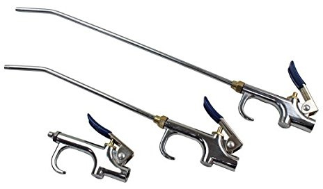 US PRO 3PC Top Trigger Dust Gun Guns Set Short 200mm & 300mm Nozzles 8773