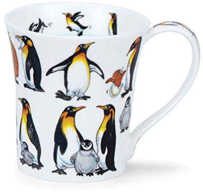 Dunoon Jura Animals Fine Bone China Mug - Made in England (Penguin)