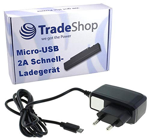 2A Schnell-Ladegerät Netzteil Ladekabel Micro-USB für Huawei Ascend P2 P6 P7 P7 Mini W1 W2 Y100 Y200 Y201 Pro Y300 Y330 Y360 Y530 Y540 Y550 Medion Life X4701 X5001 X5004 X5020 X5520 X6001
