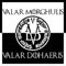 THELITTLESTICKER Valar Morghulis - Valar Dohaeris, Game of Thrones H. 10 cm, Aufkleber für MacBook, Snowboard, Roller, Motorrad, Auto, iPad, Laptop, PC, Spielekonsole