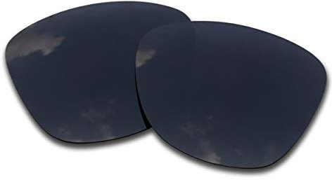 SOODASE Pour Oakley Frogskins Asian Fit Des lunettes de soleil Noir Verres de remplacement polarisés