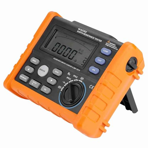 PEAKMETER MS2302 Misuratore di resistenza tester di resistenza di terra digitale 0~4K ohm 100 Gruppi Registrazione dati