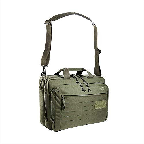 Tasmanian Tiger TT Document Bag MKII Taktische Akten-Tasche, Packtasche, Organizer Dokumenten-Tasche mit Laptop-Fach 18 Liter (Oliv)