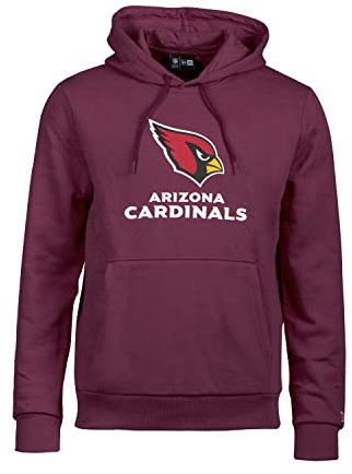 New Era - NFL Arizona Cardinals Team Logo and Name Hoodie Farbe Rot, Größe XXL