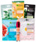 Garnier 3x Maschere Viso in Tessuto Hydra Bomb Melograno The Verde Camomilla + 1x Maschera Carbone Vegetale + 1x Maschera Occhi Anti Fatica + 1x Correttore Liquido il Cancella Età 02 Nude