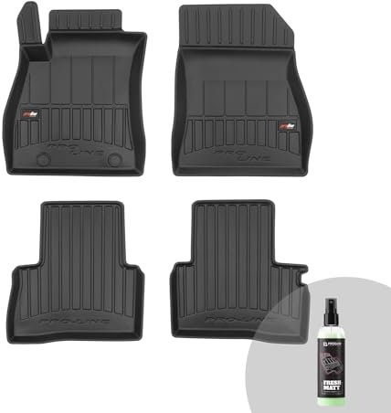 FROGUM ProLine 3D Gummimatten Exklusiven Auto Fußmatten Autofussmatten für Nissan Juke I 2010-2019 | Die höchsten Kanten