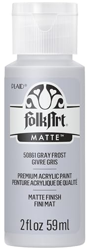 FolkArt Acrylic Paint 2oz-Gray Frost