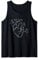 Oversized Gym Pump Cover Weightlifting Women Heart Flower Tank Top
