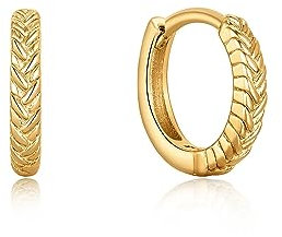 Ania Haie Damen-Creolen 925er Silber One Size Gold 32020308